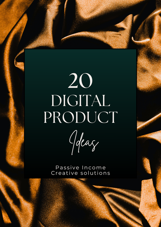 Freebie 20 Digital Product Ideas